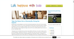 Desktop Screenshot of lifehappenswithkids.com